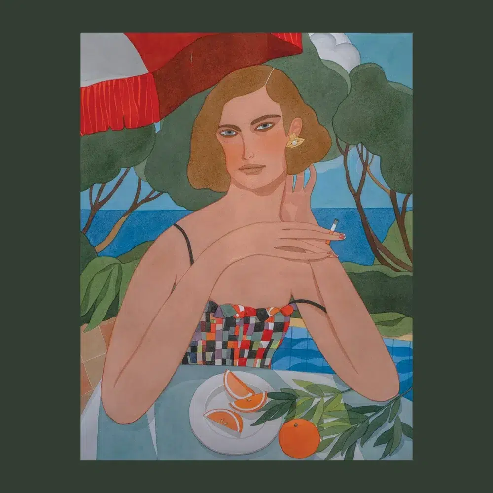 Lady with oranges – Image 3